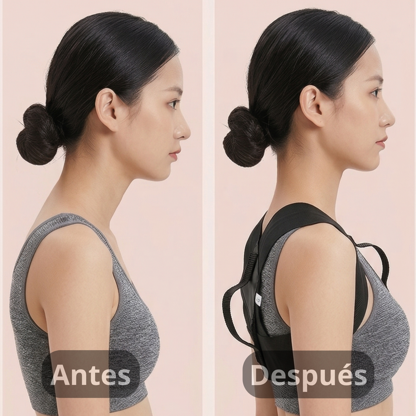 Corrector de Postura para Espalda y Hombros | Soporte Ergonómico Ajustable Unisex