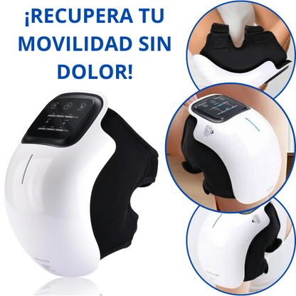 Masajeador de rodilla eléctrico con luz roja